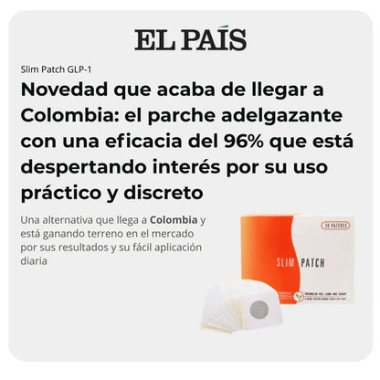 Slim Patch GLP-1 – Pack Natural para el Control de Peso